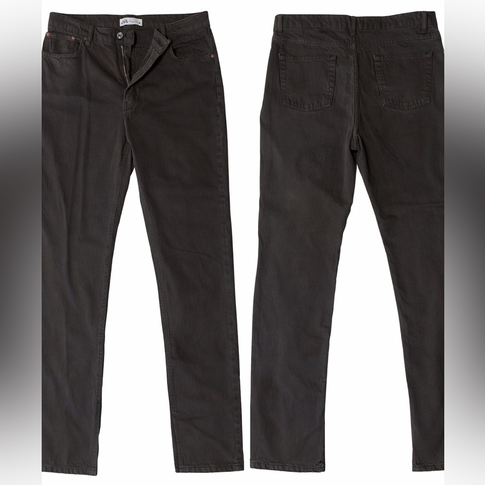 Classic Brown Straight Leg Women's Pants